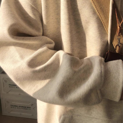 Heavy Solid Color Hoodie N0464