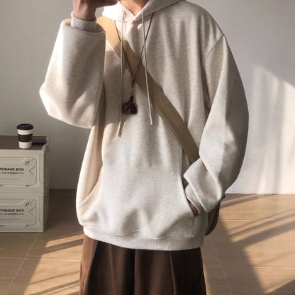 Heavy Solid Color Hoodie N0464