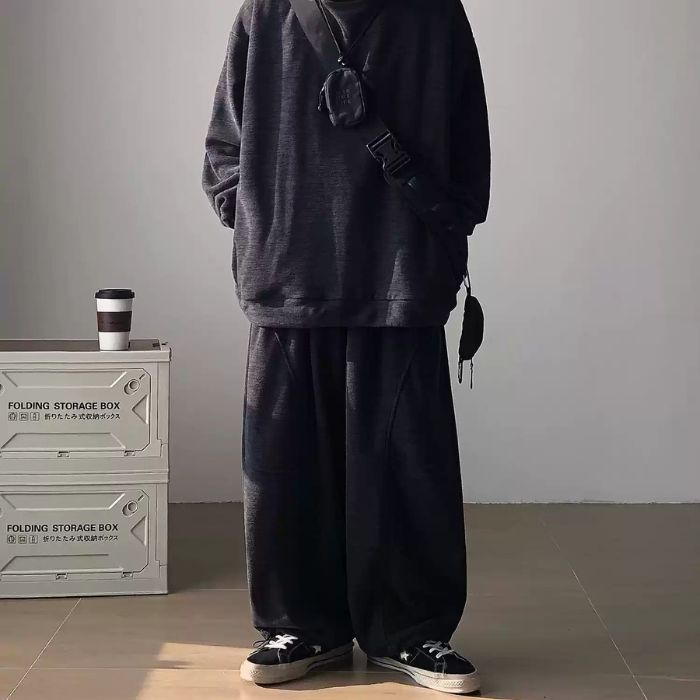 Polar Fleece Loose Hoodie N0465