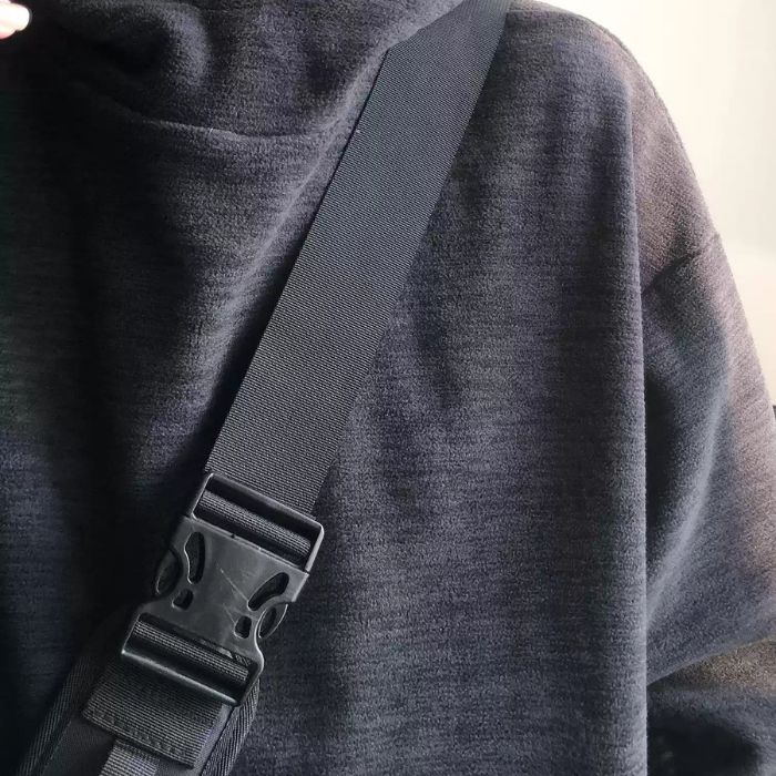 Polar Fleece Loose Hoodie N0465