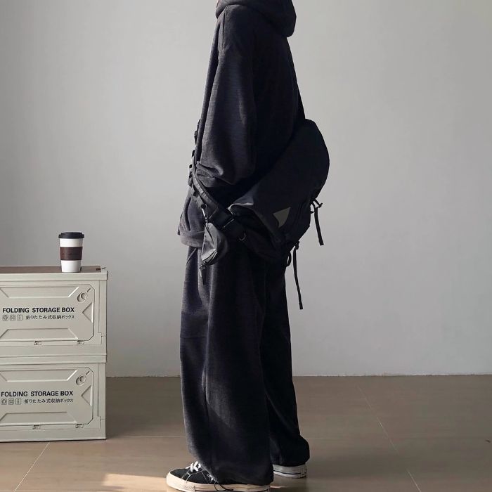 Polar Fleece Loose Hoodie N0465