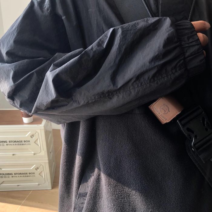 Loose Stand Collar Sweat N0469