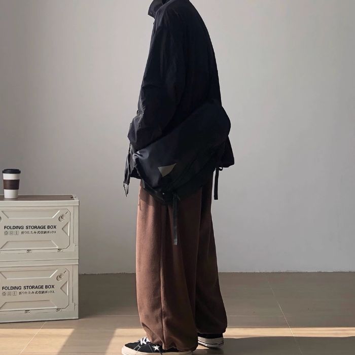 Loose Stand Collar Sweat N0469