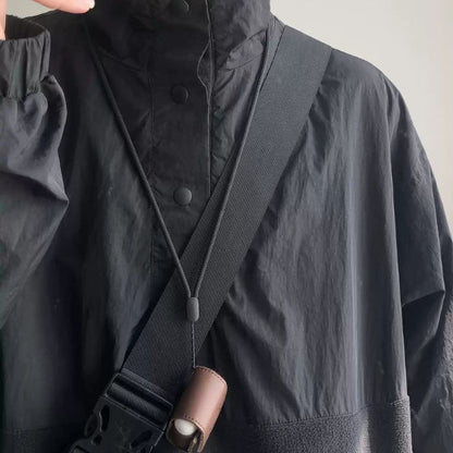 Loose Stand Collar Sweat N0469