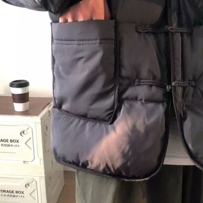 Button Stand Collar Jacket N0474