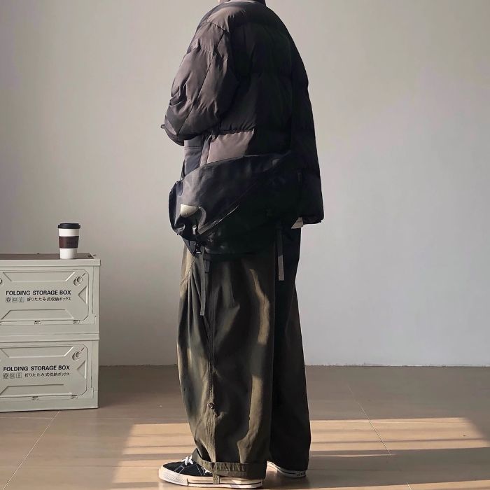 Button Stand Collar Jacket N0474