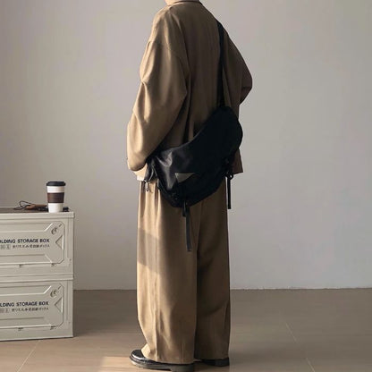 Straight Loose Drape Pants N0479