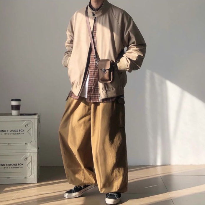 Flight Staff Stand Collar Jacket N0484