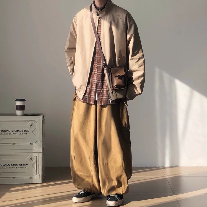 Flight Staff Stand Collar Jacket N0484