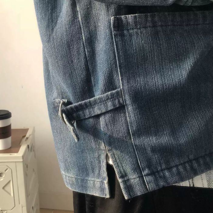 Denim Robe Style Jacket N0485