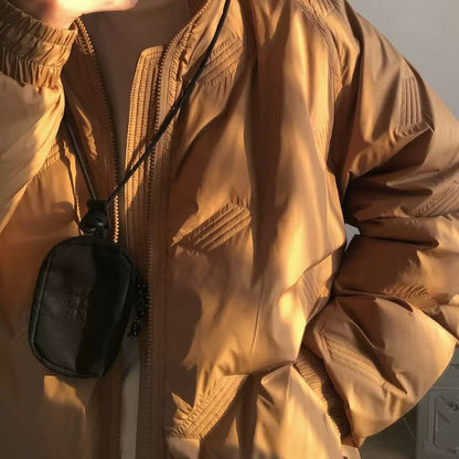 Loose Stand Collar Jacket N0486