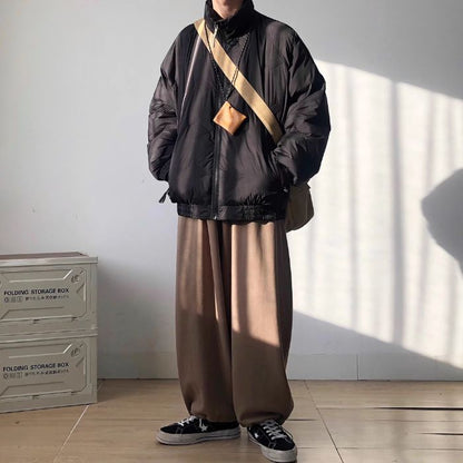 Loose Stand Collar Jacket N0486