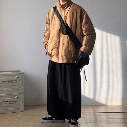 Loose Stand Collar Jacket N0486