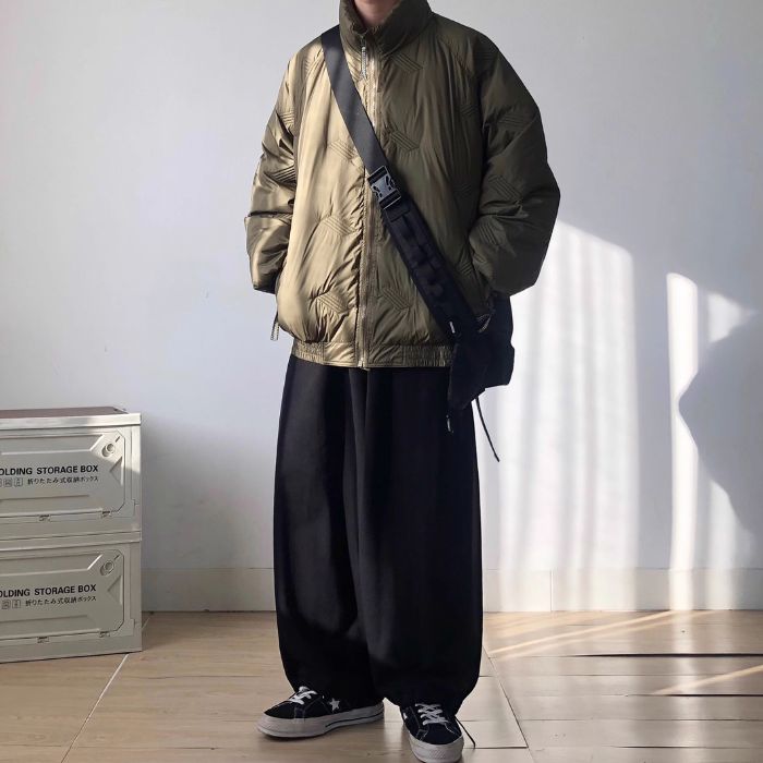 Loose Stand Collar Jacket N0486