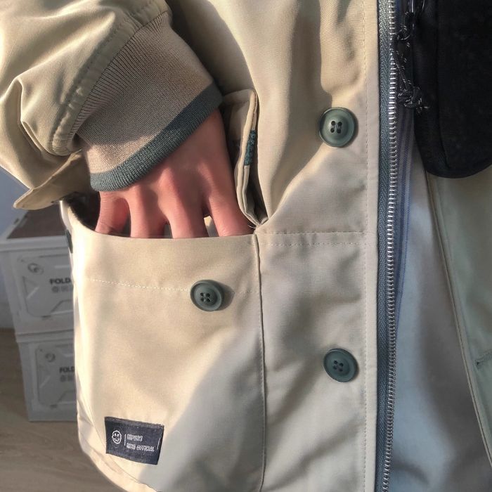 White Duck Down Jacket N0487