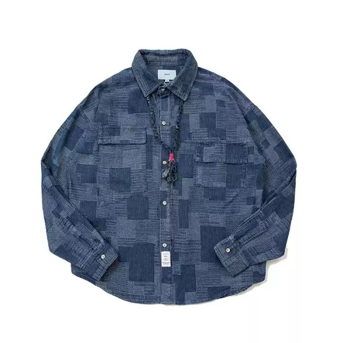 Denim Loose Long Sleeve Shirt N0506