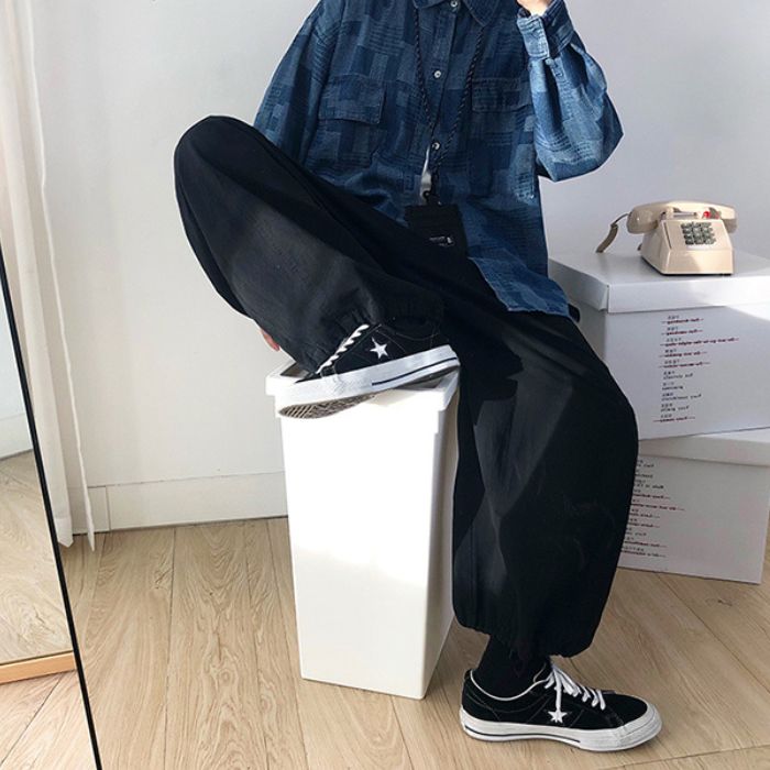 Denim Loose Long Sleeve Shirt N0506