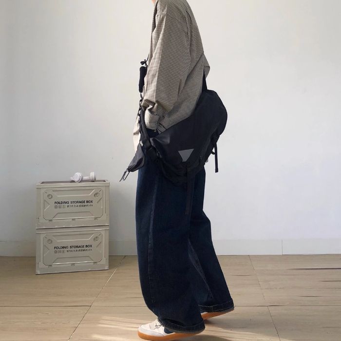 Plaid Loose Long Sleeve Shirt N0510