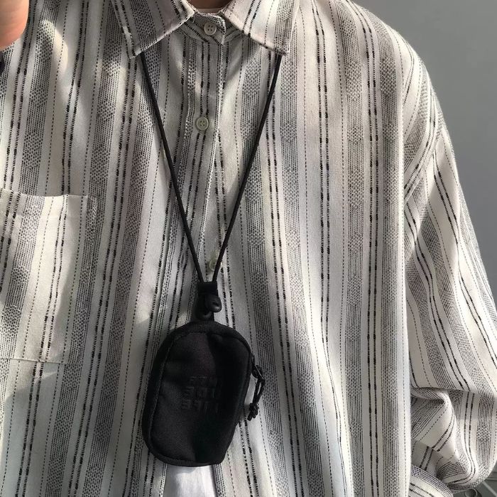 Striped Loose Long Sleeve Shirt N0513