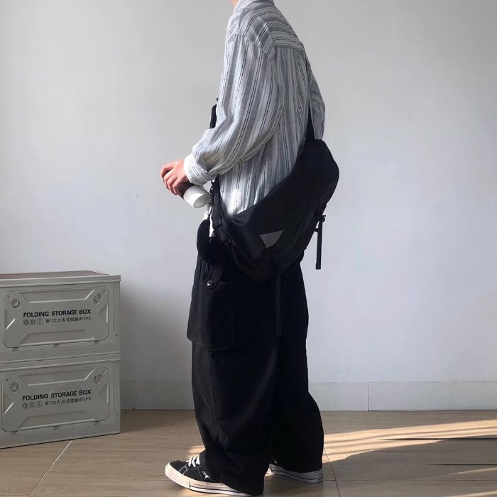 Striped Loose Long Sleeve Shirt N0513