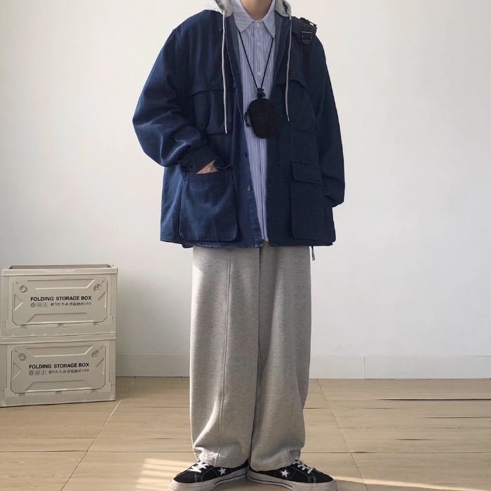 Straight Loose Sweatpants N0520