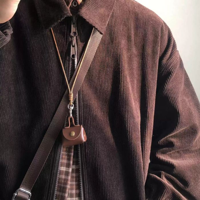 Lapel Loose Corduroy Jacket N0522