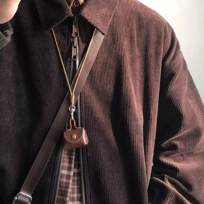 Lapel Loose Corduroy Jacket N0522