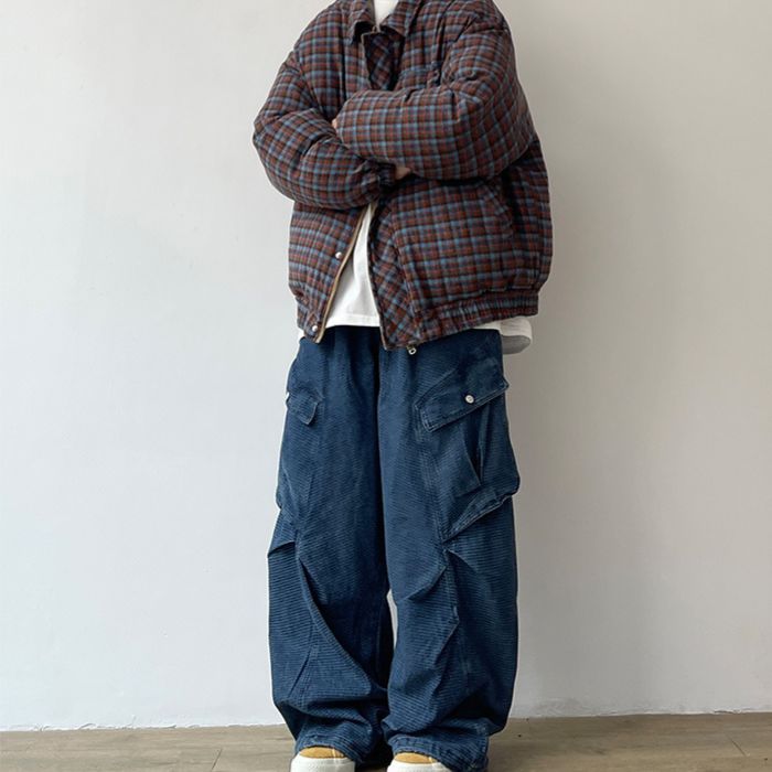 Loose Wide-leg Straight Pants N0524