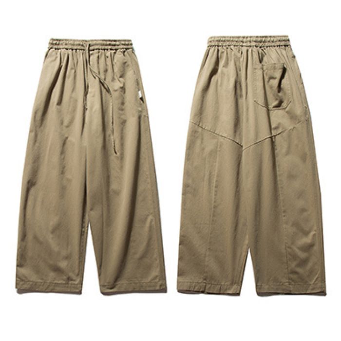 Wide-leg Straight Casual Pants N0525