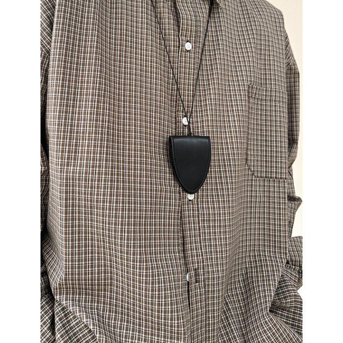 Loose Plaid Long-sleeved Shirt N0527