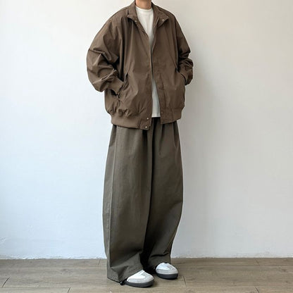 Solid Color Simple Casual Pants N0528