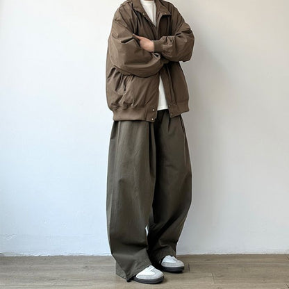 Solid Color Simple Casual Pants N0528