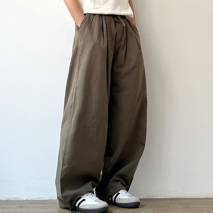 Solid Color Simple Casual Pants N0528