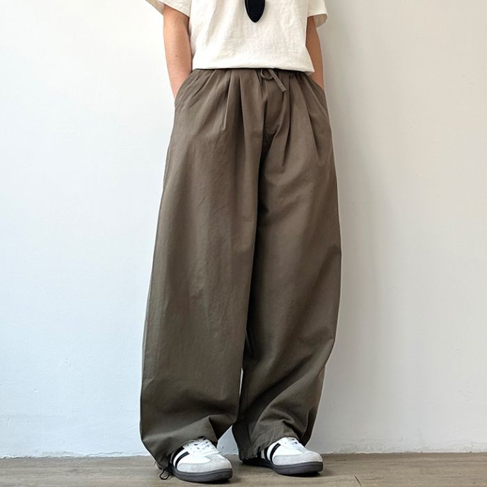 Solid Color Simple Casual Pants N0528