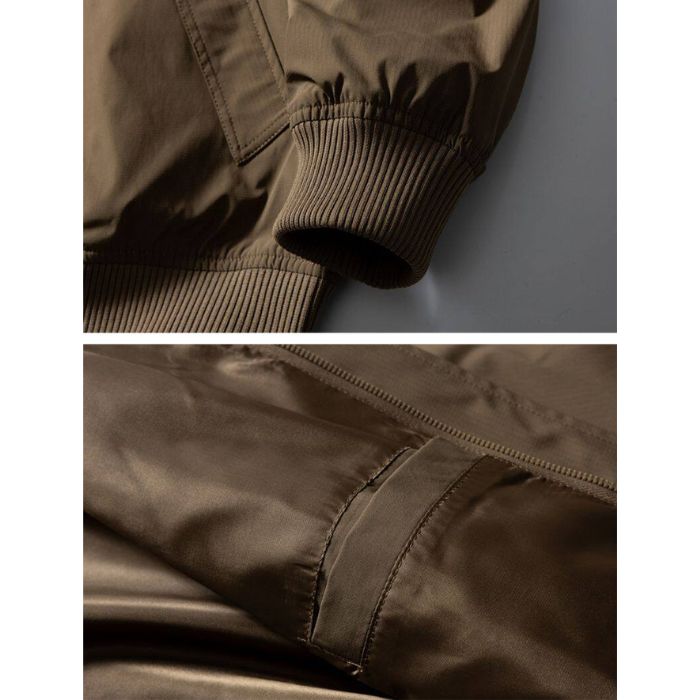 Simple Stand-up Collar Jacket N0529