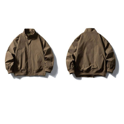 Simple Stand-up Collar Jacket N0529