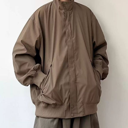 Simple Stand-up Collar Jacket N0529