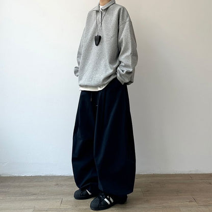 Loose Straight Wide-leg Pants N0530