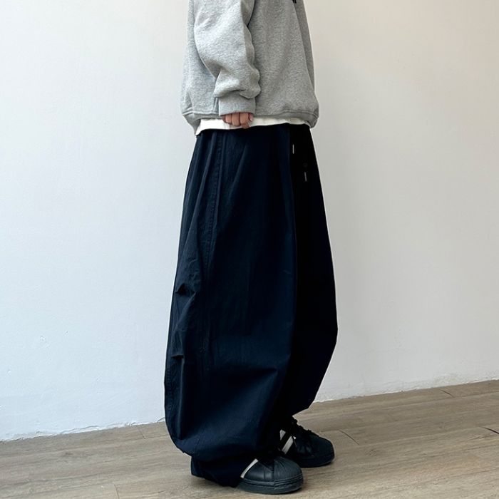 Loose Straight Wide-leg Pants N0530