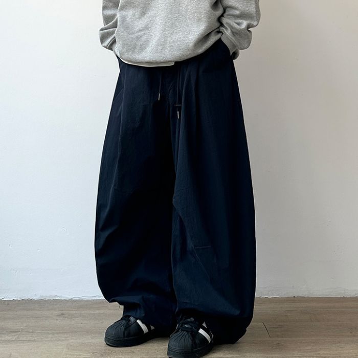 Loose Straight Wide-leg Pants N0530