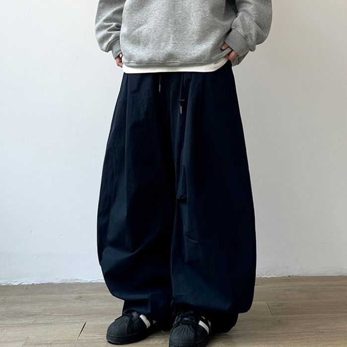 Loose Straight Wide-leg Pants N0530