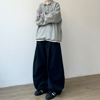 Loose Straight Wide-leg Pants N0530