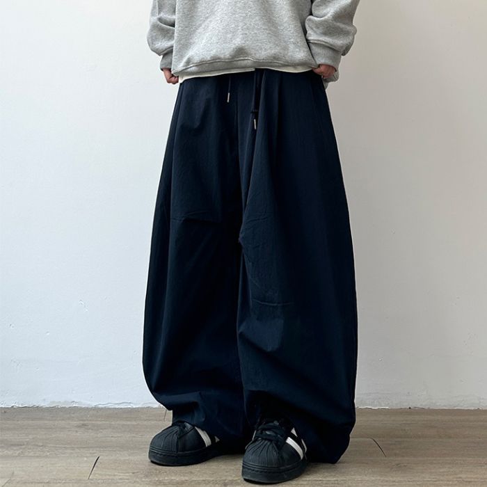 Loose Straight Wide-leg Pants N0530