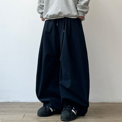 Loose Straight Wide-leg Pants N0530