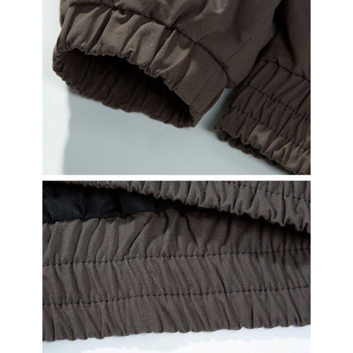 Contrast Plaid Lapel Jacket N0532