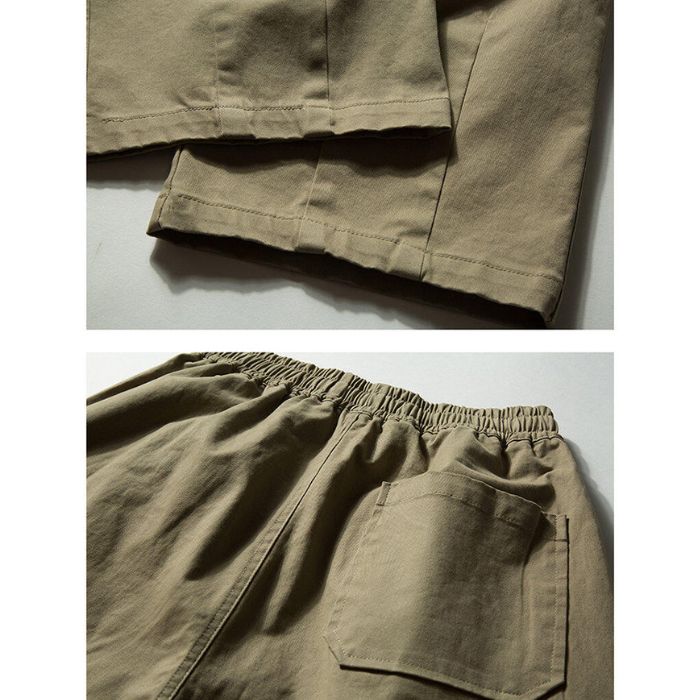 Loose Wide-leg Straight Pants N0539