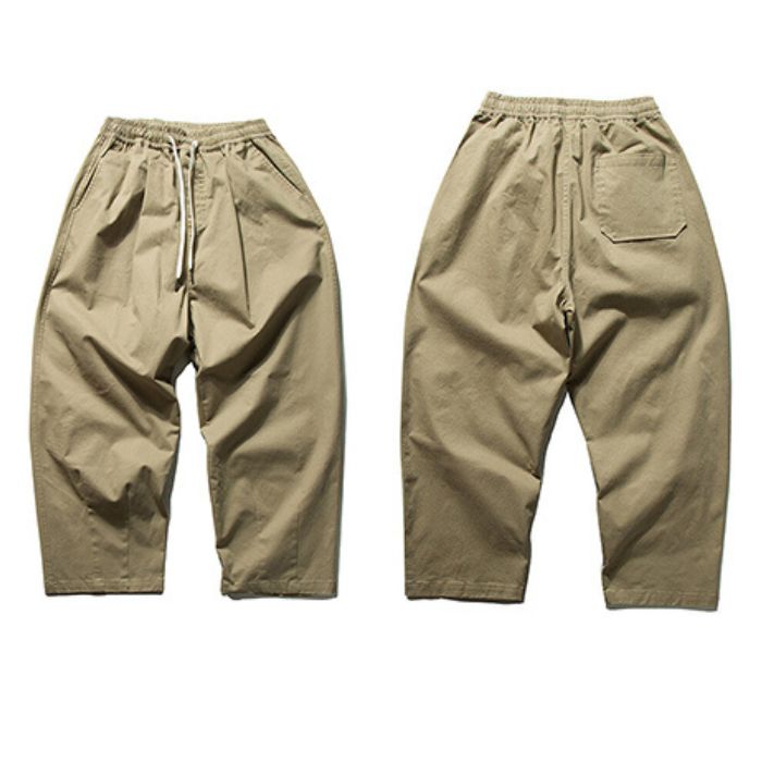 Loose Wide-leg Straight Pants N0539