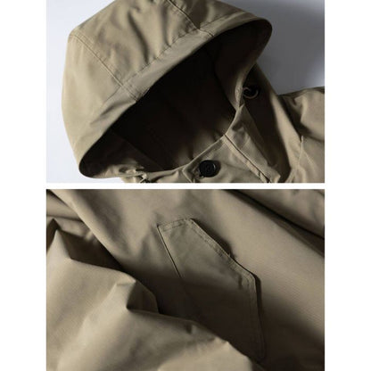 Loose Casual Hooded Jacket N0541