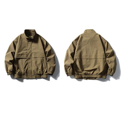 Loose Stand-up Collar Jacket N0542