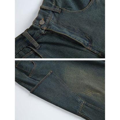 Casual Loose Straight Jeans N0546